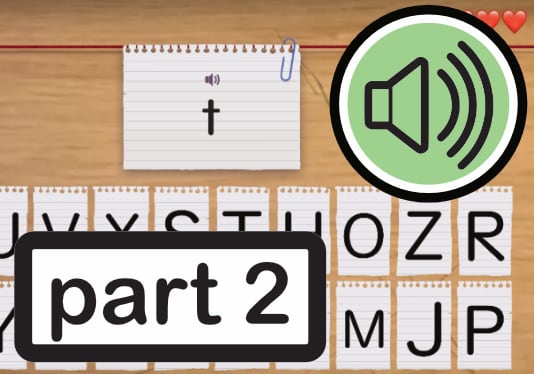 小文字 マッチ・２（音声付き）