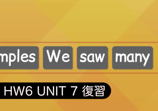 New Horizon 6 - Unit 7